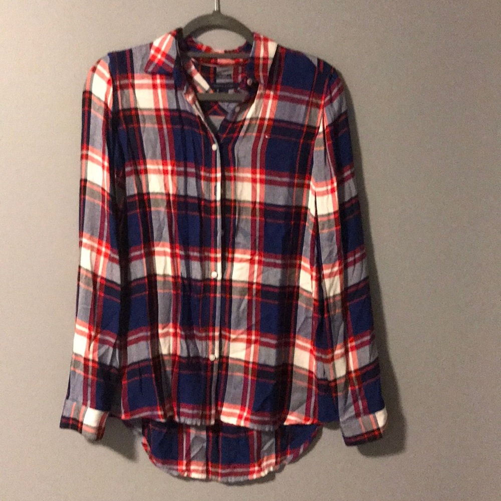 Plaid button up
